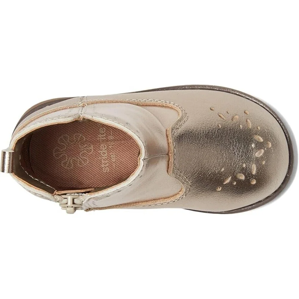 Stride Rite Stella BG034202 Boots Toddler Girls US 5 Gold Leather Bootie ZOGG681